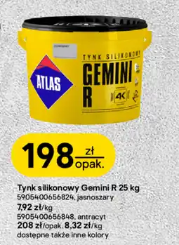 Castorama Tynk silikonowy Atlas oferta