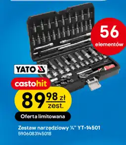 Castorama Zestaw narzędziowy Yato oferta