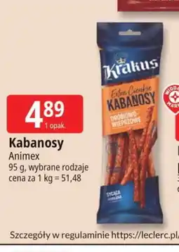 E.Leclerc Kabanosy Krakus oferta