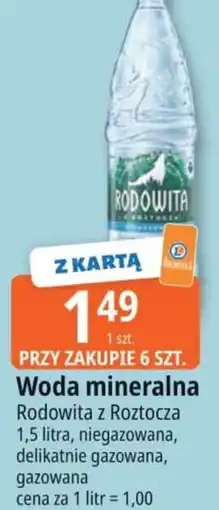 E.Leclerc Woda niegazowana Rodowita oferta