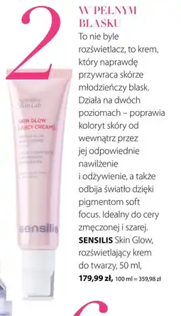 Hebe Krem rozświetlający do twarzy Sensilis oferta