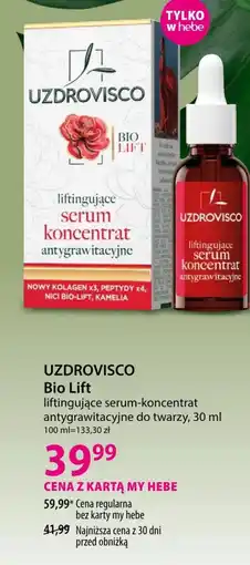 Hebe Koncentrat do twarzy Uzdrovisco oferta
