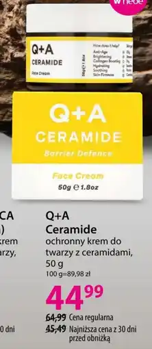 Hebe Krem ochronny do twarzy Q + a oferta