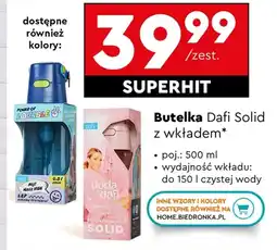 Biedronka Butelka Dafi oferta