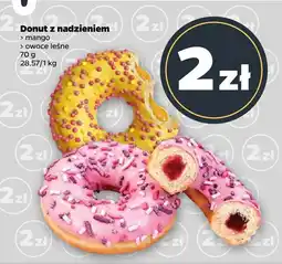 Netto Donut z nadzieniem mango owoce leśne Netto oferta