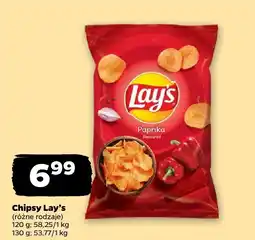 Netto Chipsy Lay's papryka oferta