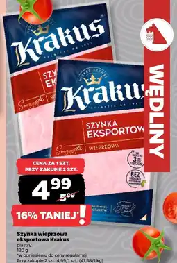 Netto Szynka wieprzowa eksportowa Krakus oferta