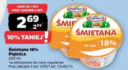 Netto Śmietana 18% Piątnica oferta