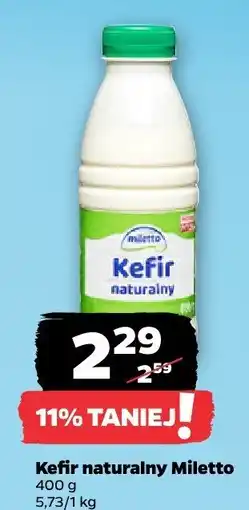 Netto Kefir naturalny Miletto oferta