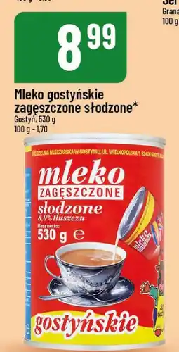 Polomarket Mleko gostyńskie zagęszczone słodzone SM Gostyń oferta