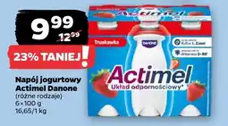 Netto Napój jogurtowy Actimel Danone różne rodzaje oferta
