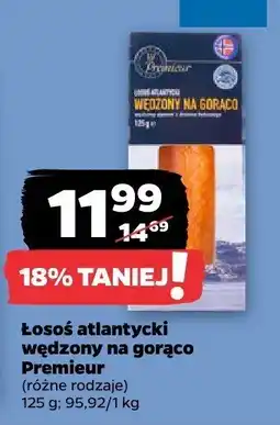 Netto Łosoś atlantycki wędzony na gorąco Premieur różne rodzaje oferta