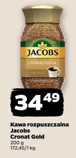 Netto Kawa rozpuszczalna Jacobs Cronat Gold oferta