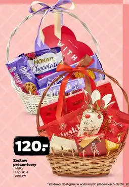 Netto Zestaw prezentowy Milka + Hibiskus Netto oferta