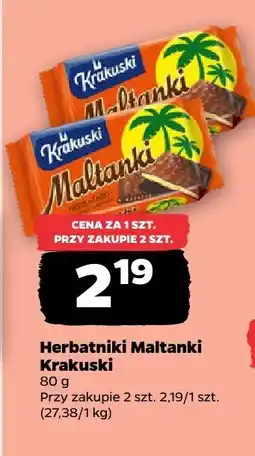 Netto Herbatniki Maltanki Krakuski oferta
