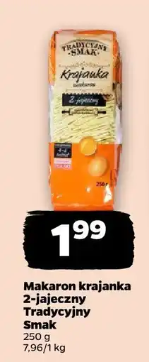 Netto Makaron krajanka 2-jajeczny Tradycyjny Smak oferta