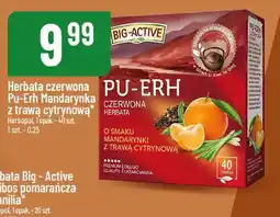 Polomarket Herbata czerwona Pu-Erh Mandarynka z trawą cytrynową Big-Active oferta