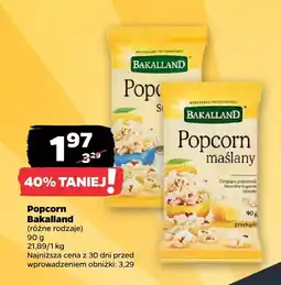 Netto Popcorn Bakalland oferta