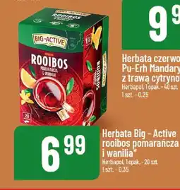 Polomarket Herbata Big-Active rooibos pomarańcza i wanilia oferta