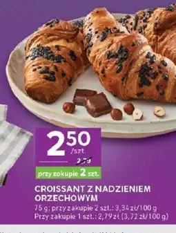 Stokrotka Croissant z nadzieniem orzechowym oferta