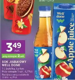 Stokrotka Sok jabłkowy Well Done oferta
