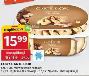 Stokrotka Lody Carte D'Or oferta