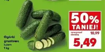 Kaufland Ogórek gruntowy oferta