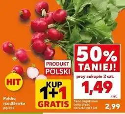 Kaufland Rzodkiewka polska oferta