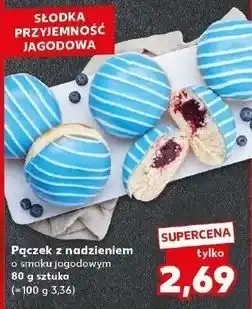 Kaufland Pączek z nadzieniem jagodowym oferta
