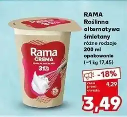 Kaufland Śmietana 31 % Rama Crema oferta