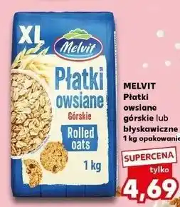 Kaufland Płatki owsiane górskie Melvit oferta