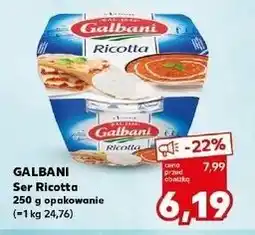 Kaufland Ser ricotta Galbani oferta