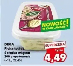 Kaufland Sałatka mięsna Dega oferta