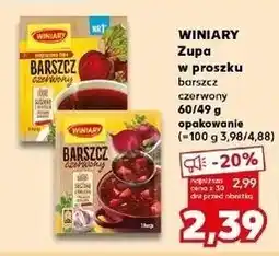 Kaufland Barszcz czerwony Winiary oferta