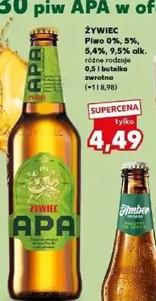 Kaufland Piwo Żywiec Bezalkoholowe oferta
