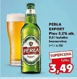 Kaufland Piwo Perła Export oferta