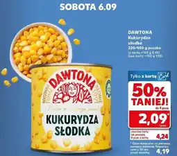 Kaufland Kukurydza słodka Dawtona oferta