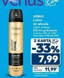 Kaufland Lakier do włosów supermocny Venus oferta