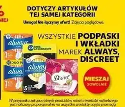 Kaufland Podpaski ze skrzydełkami rozmiar 1 normal Always Ultra oferta