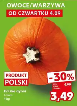 Kaufland Dynia polska Kaufland oferta