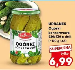 Kaufland Ogórki URBANEK Ogórki konserwowe oferta