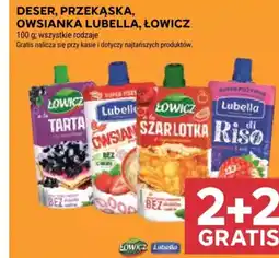 Stokrotka Deser, przekąska, owsianka Lubella, Lowicz oferta