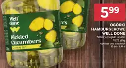 Stokrotka Ogórki hamburgerowe Well Done oferta