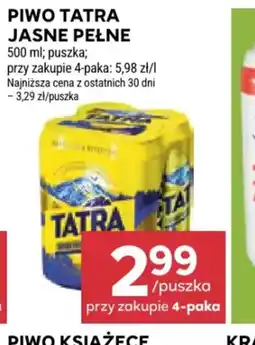 Stokrotka Piwo Tatra Jasne Pełne oferta