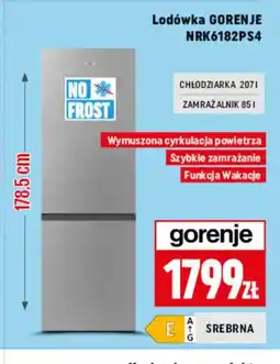 Neopunkt Lodówka Gorenje NRK6182PS4 oferta