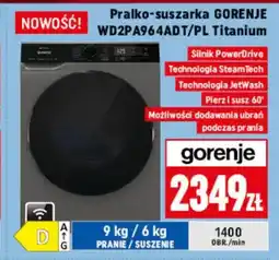 Neopunkt Pralko-suszarka Gorenje WD2PA964ADT/PL Titanium oferta