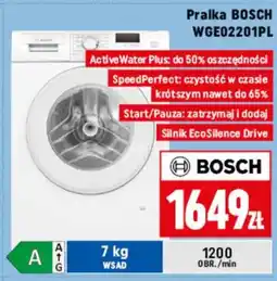 Neopunkt Pralka Bosch WGE02201PL oferta
