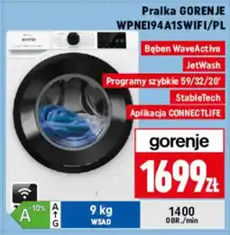 Neopunkt Pralka Gorenje WPNEI94A1SWIFI/PL oferta