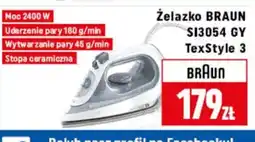 Neopunkt Zelazko Braun SI3054 GY TexStyle 3 oferta