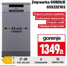 Neopunkt Zmywarka Gorenje GS522E10S oferta